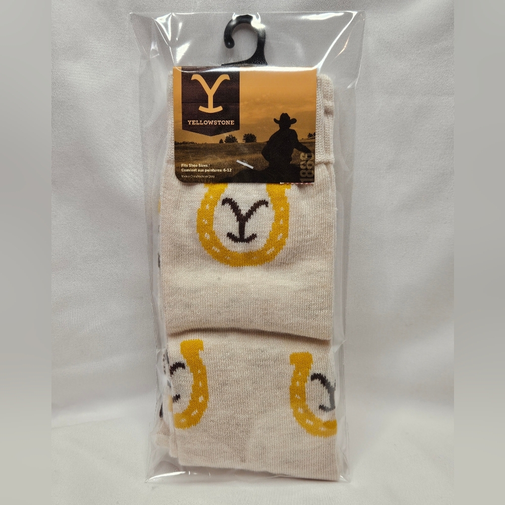 Yellowstone Casual Socks NWT